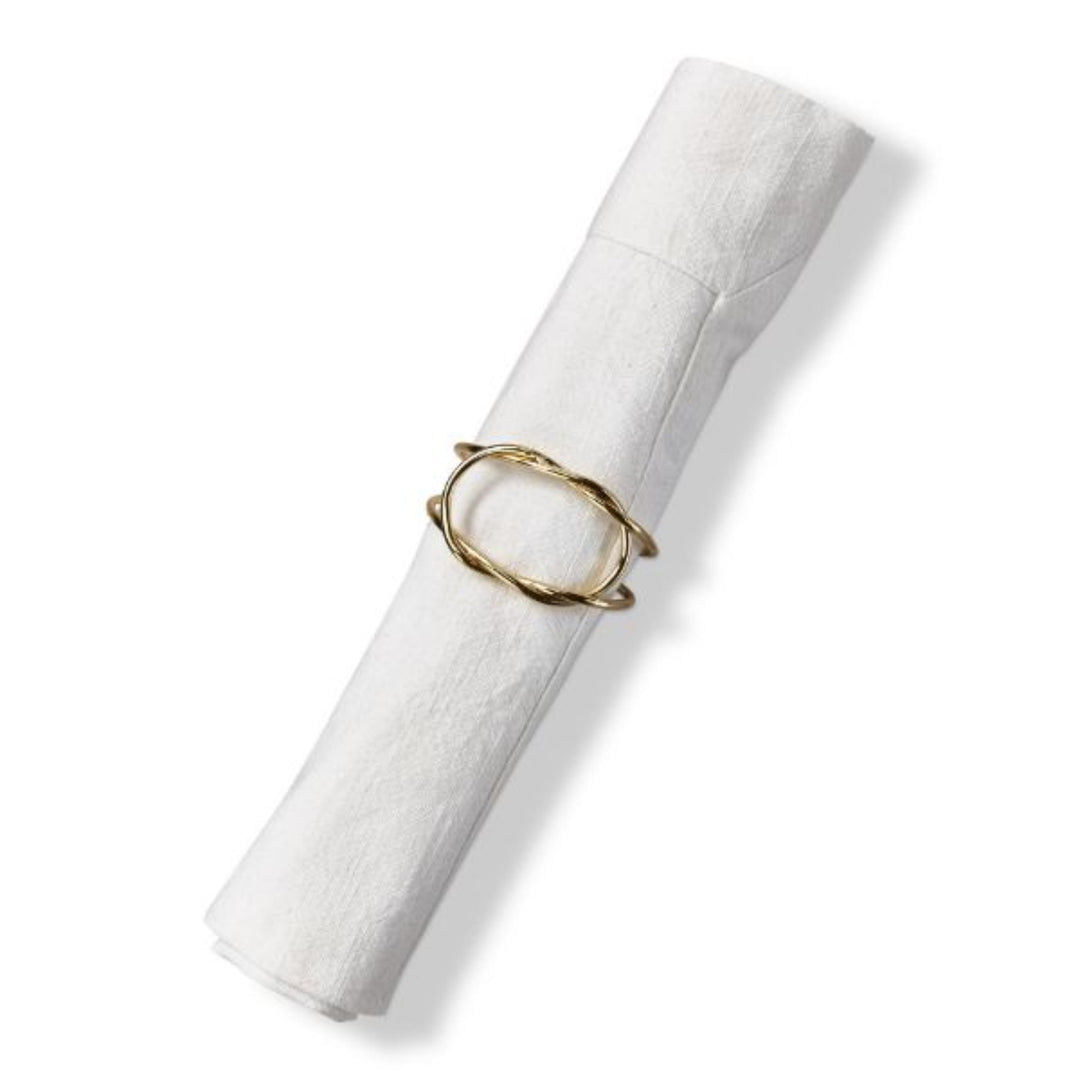 Gold Infinity Napkin Ring