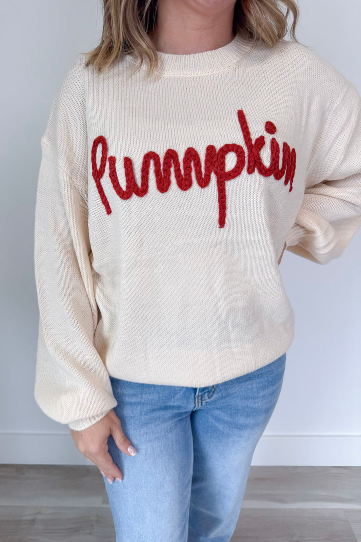 Pumpkin Sweater