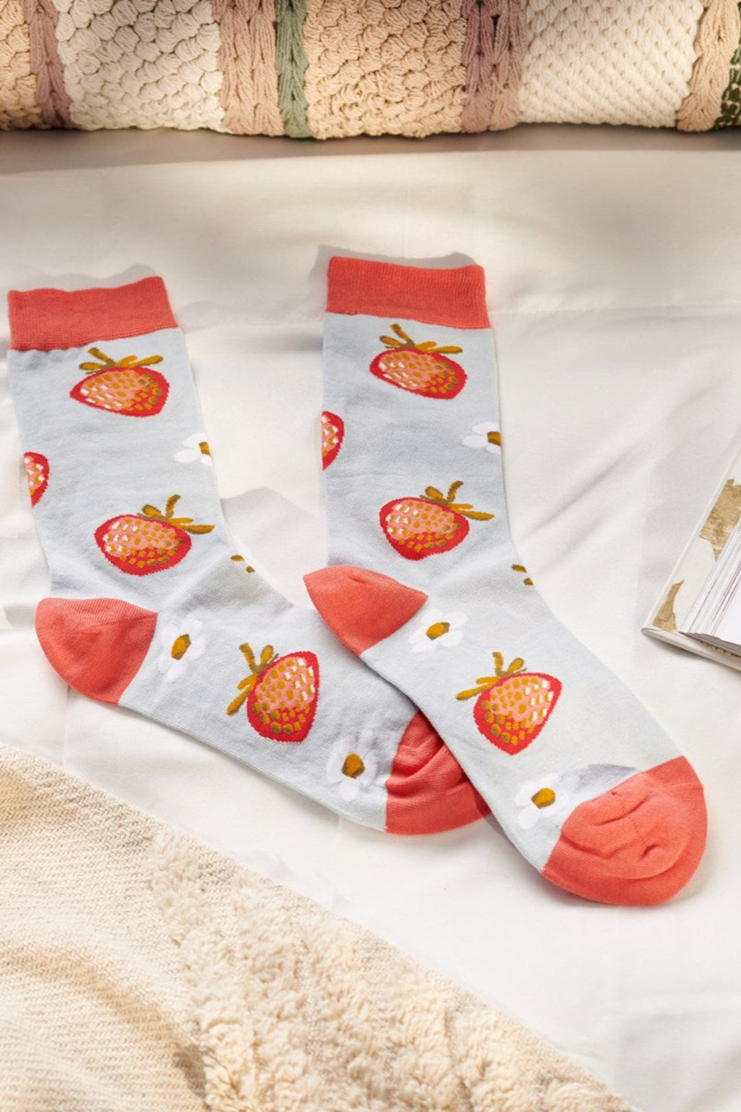 Sweet Strawberry Socks
