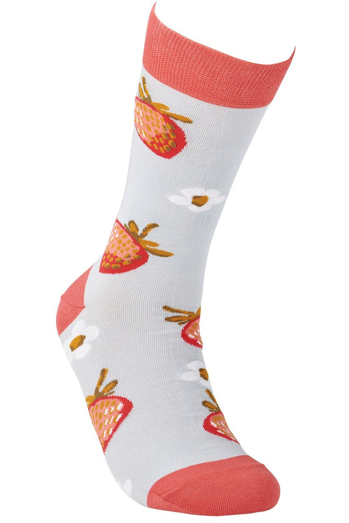 Sweet Strawberry Socks