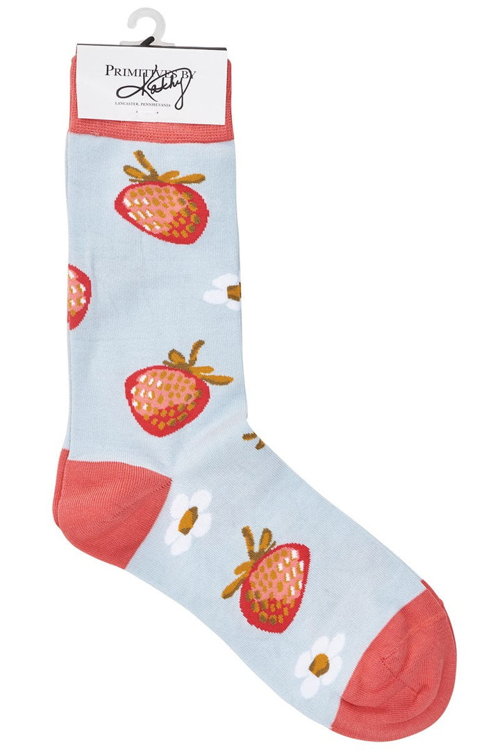 Sweet Strawberry Socks