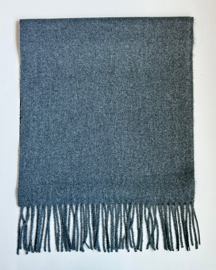 Fringed Cashmere Feel Scarf