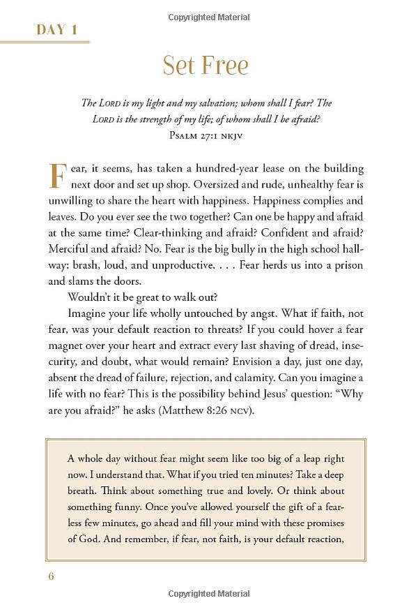 Calm Moments For Anxious Days Devotional