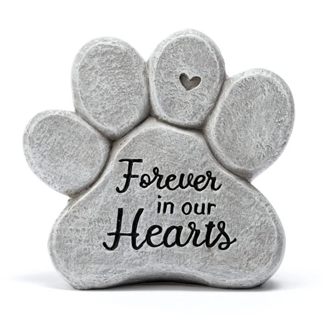 Forever In Our Hearts Paw Print
