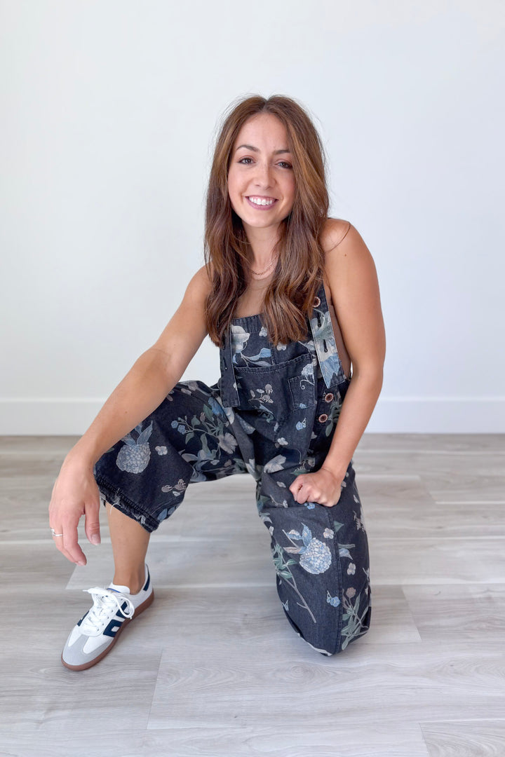 Bloom Again Overalls