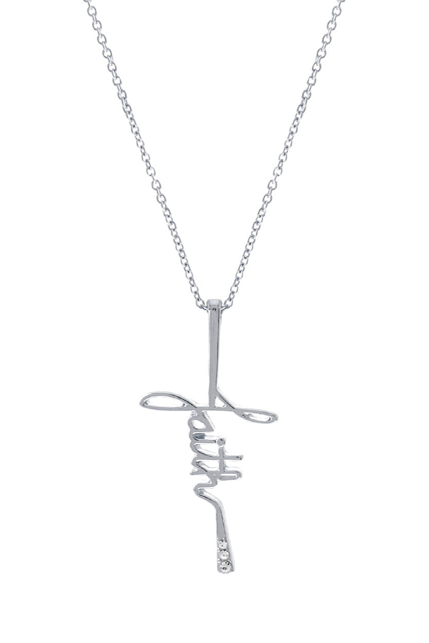 Faith Cross Necklace