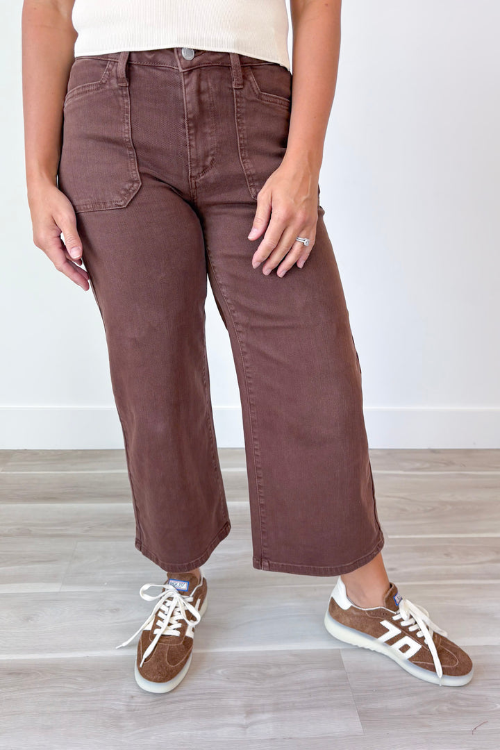 Judy Blue Cinnamon Season Denim Curvy