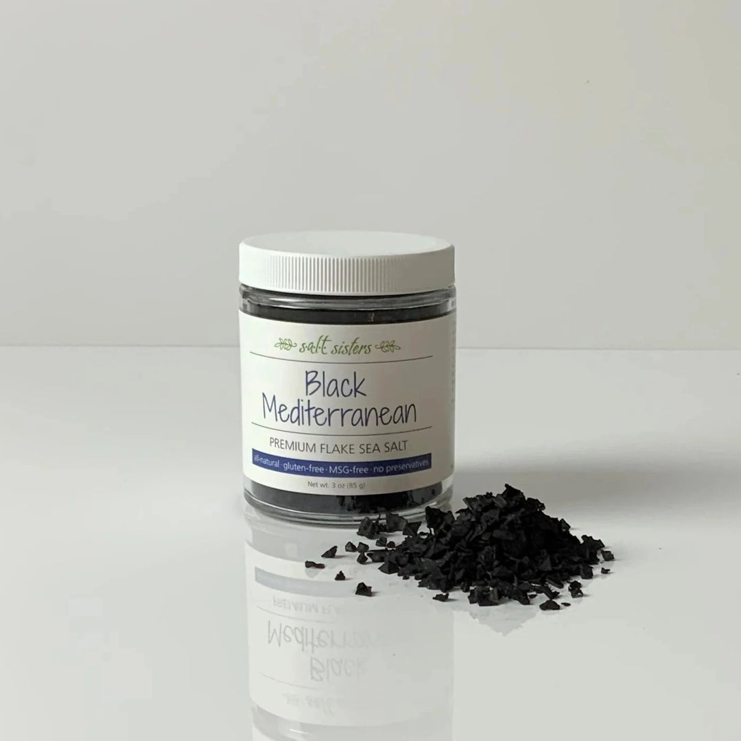 Black Mediterranean Flake Sea Salt
