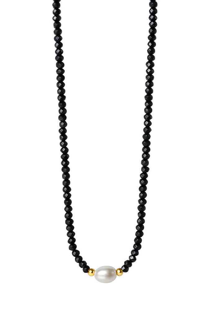 Ellie Vail Abigail Beaded Pearl Necklace