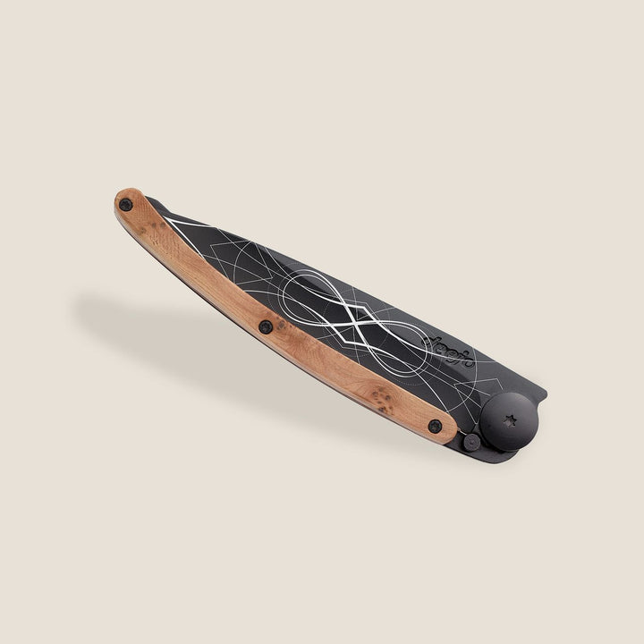 Deejo 37G Juniper Wood Knife