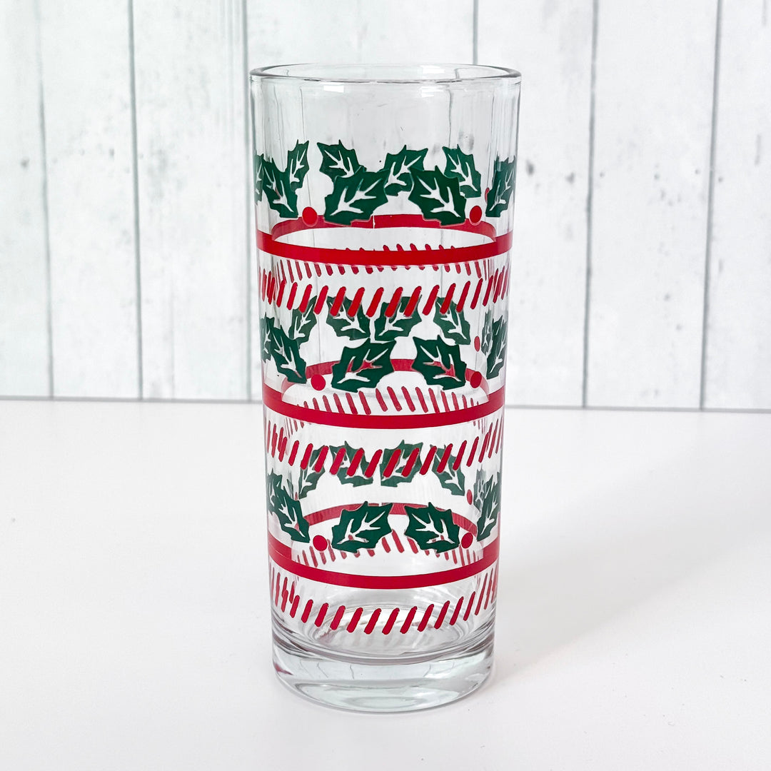 Tis The Season Drink Glass
