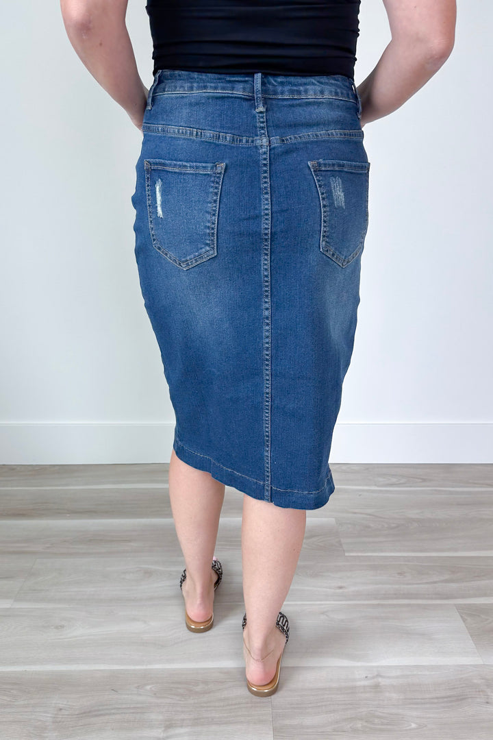 The Indie Denim Skirt