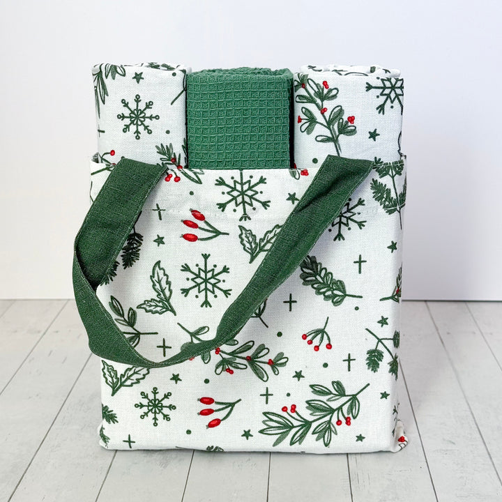 Forest Holiday Bagged Dish Towel Set
