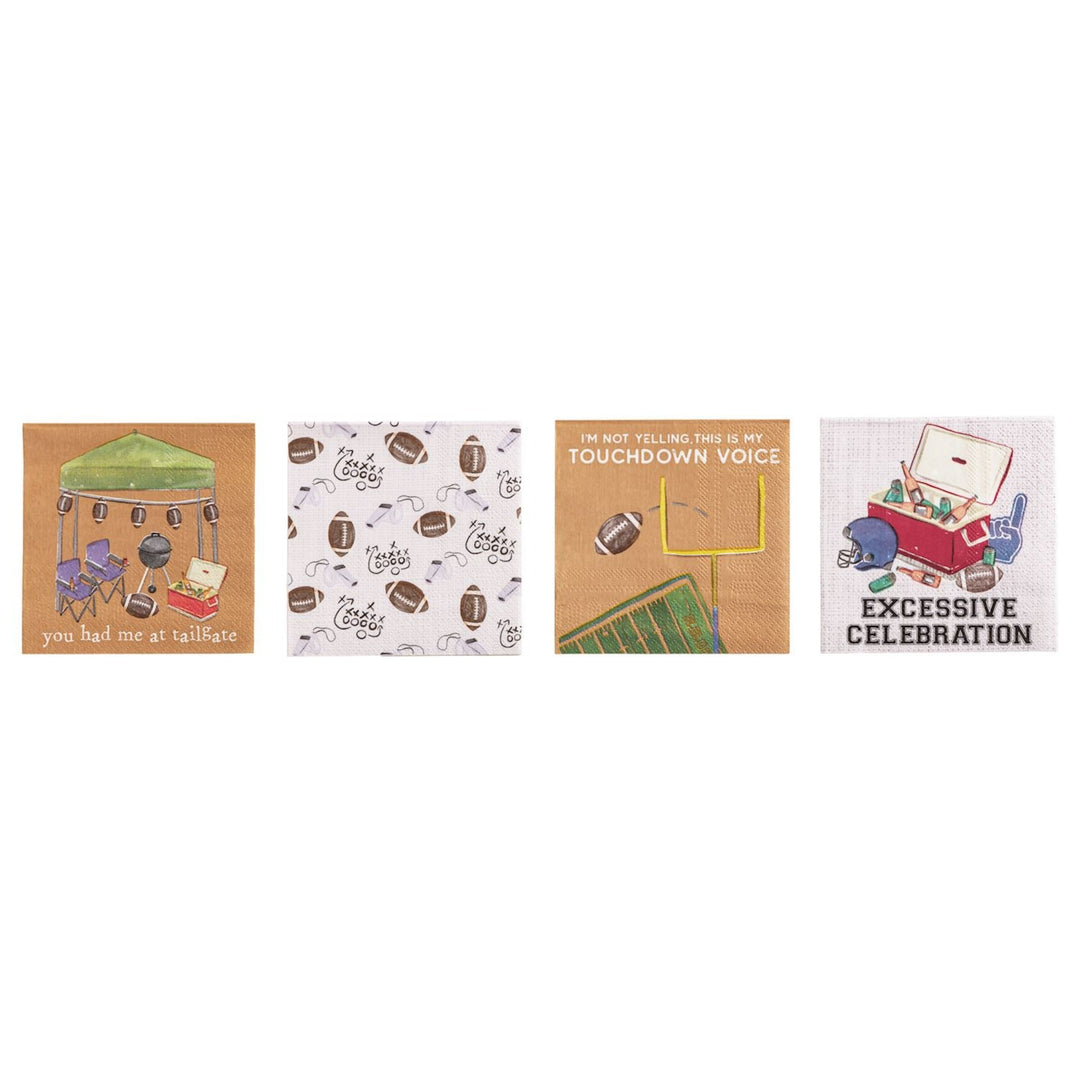 Football Fanatic Paper Napkins