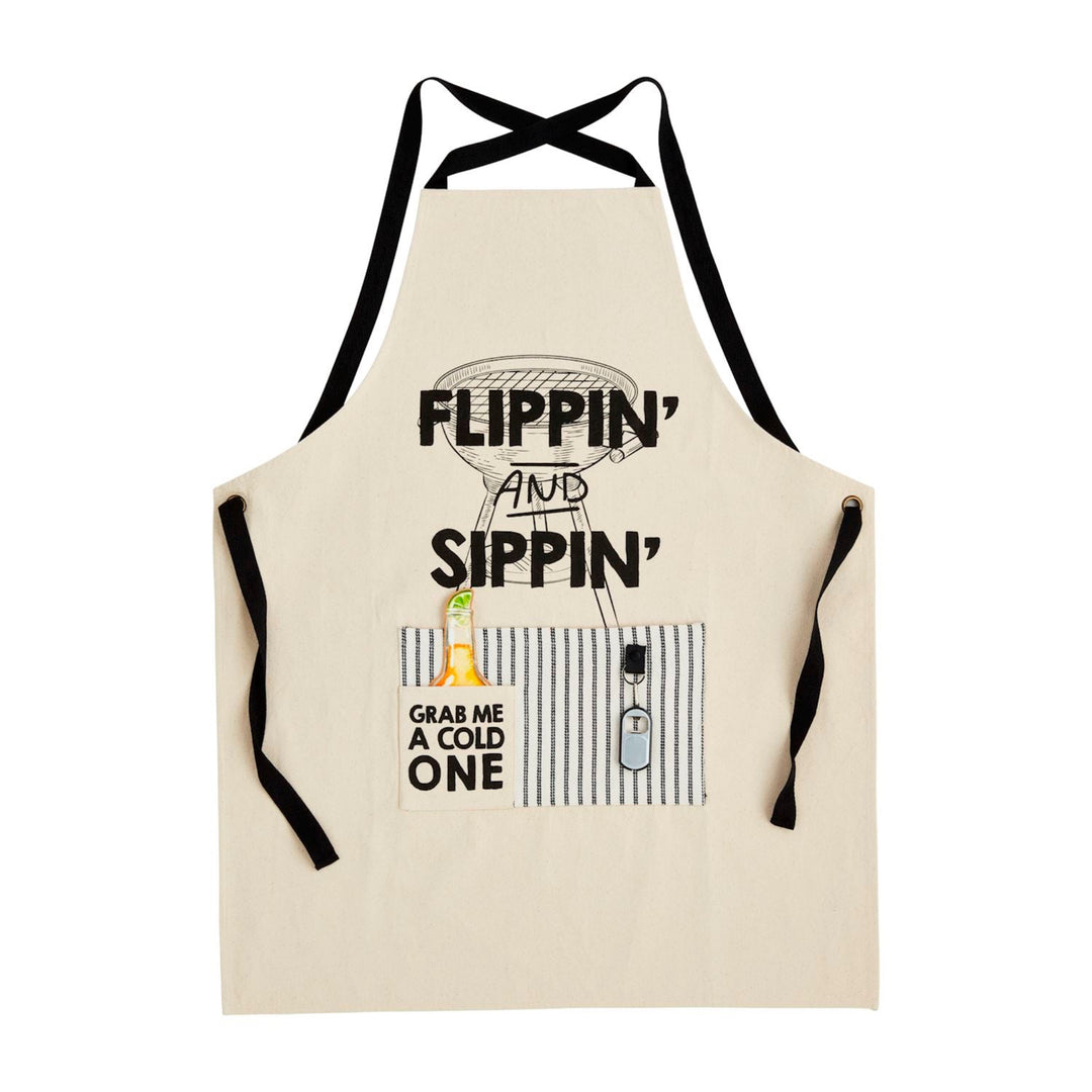 Flippin' & Sippin' Apron