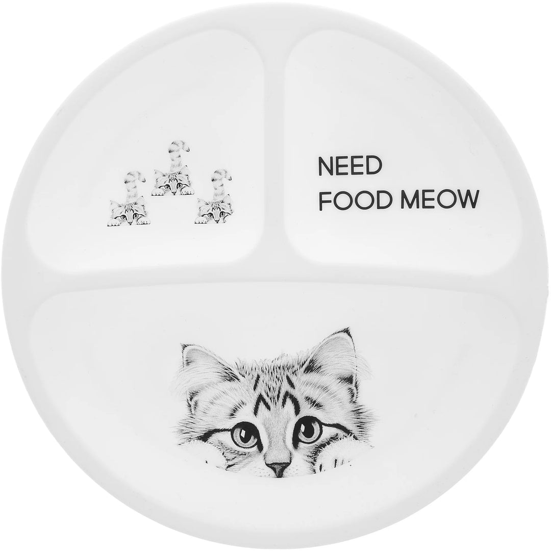 Divided Suction Plate Cat Design