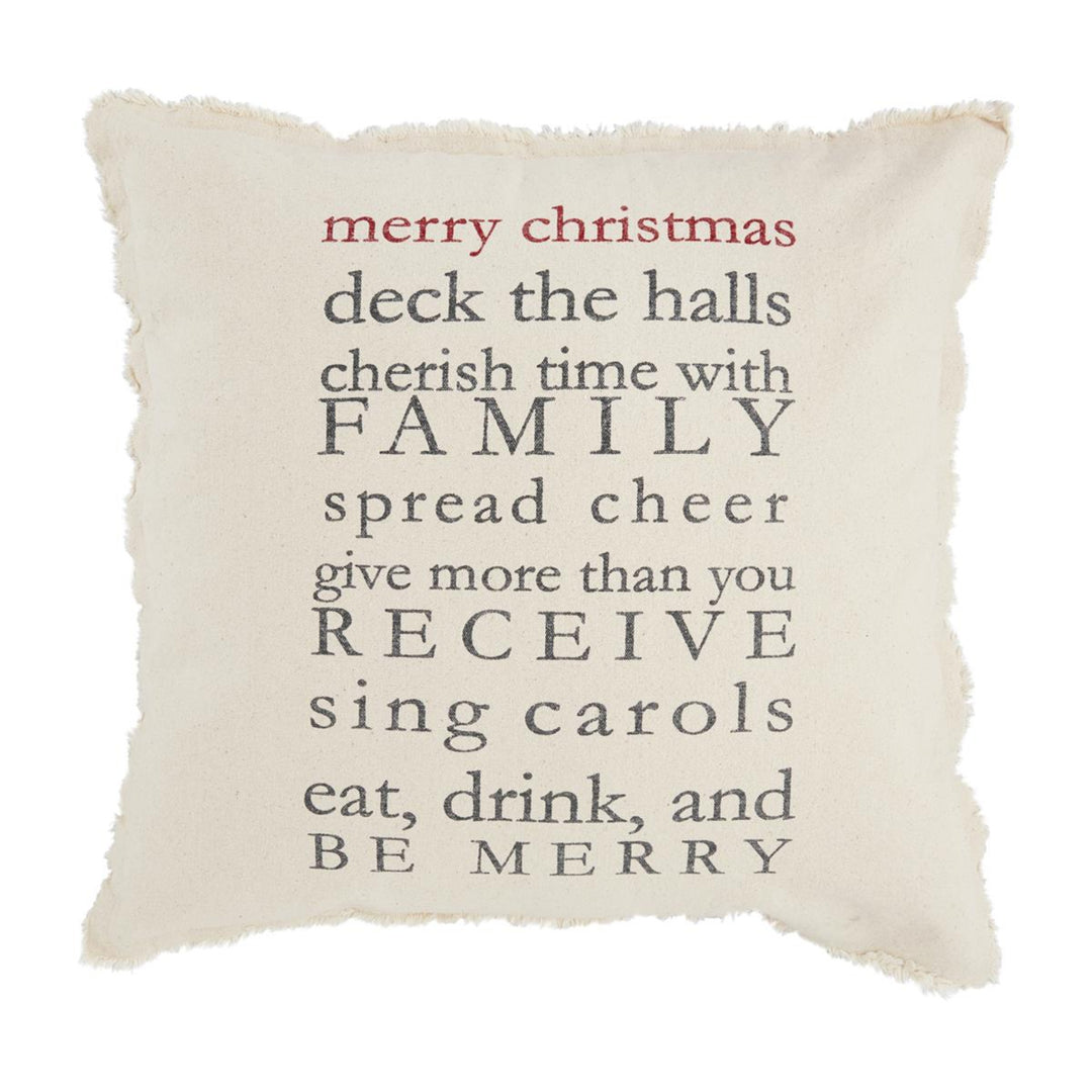 Classis Christmas Rules Pillow