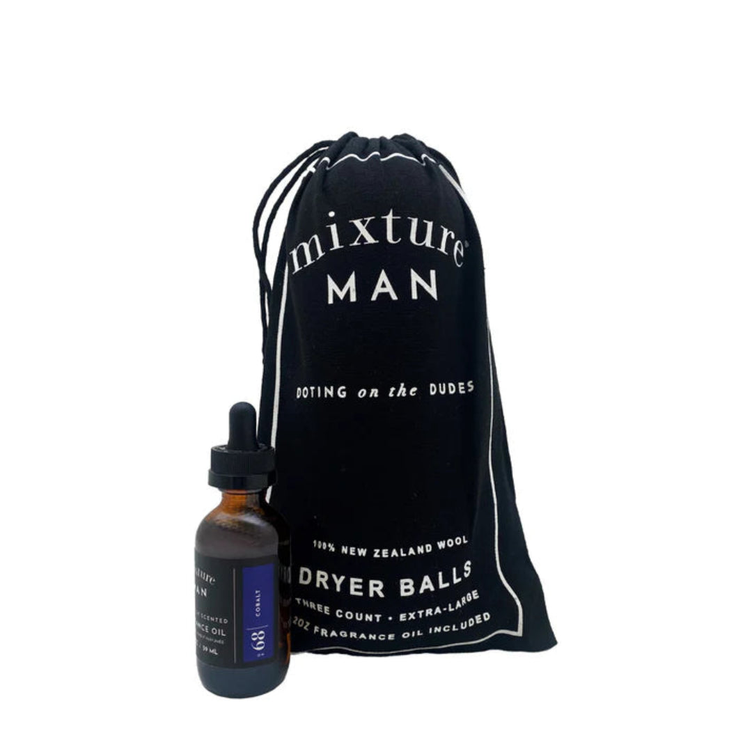 No 68 Cobalt Oil & Wool Dryer Ball Set