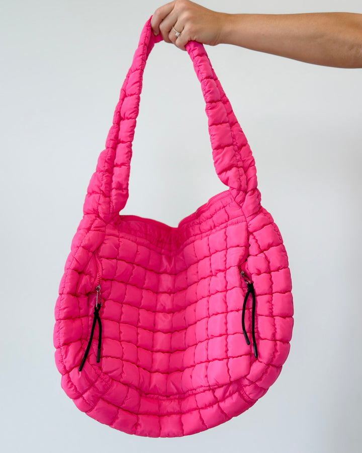 Oversized Quilted Bag