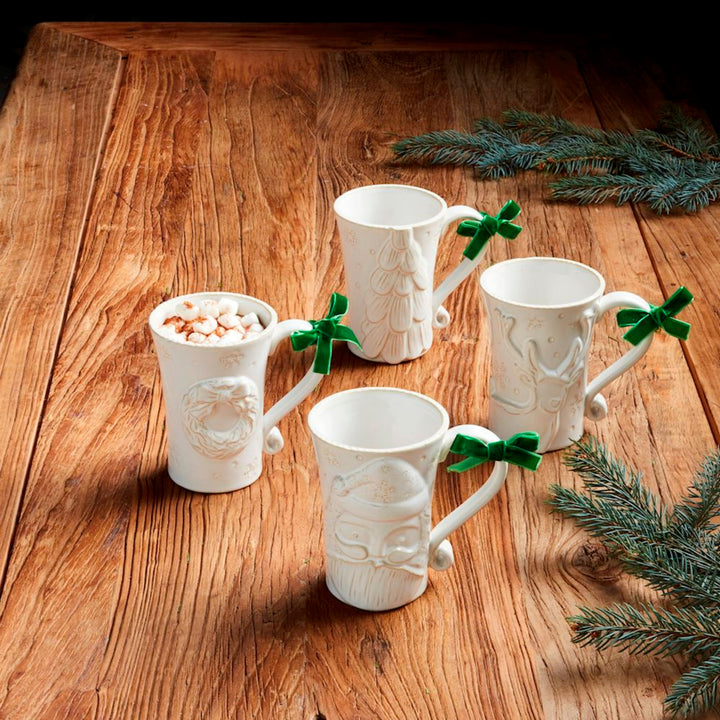 Dashing Through The Snow Motif Mug