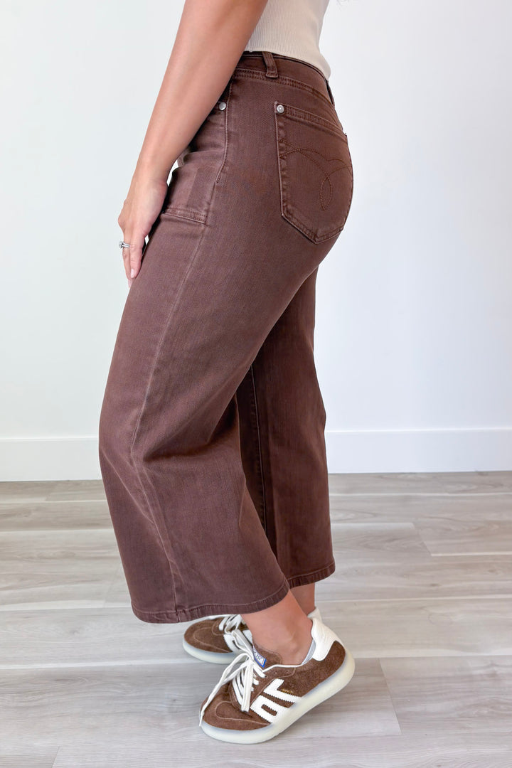 Judy Blue Cinnamon Season Denim Curvy