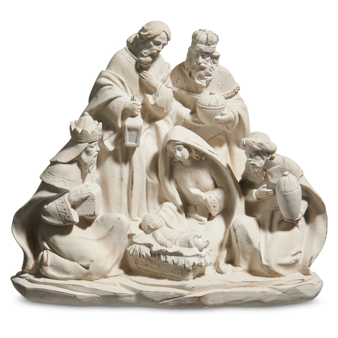 Cream Nativity Scene