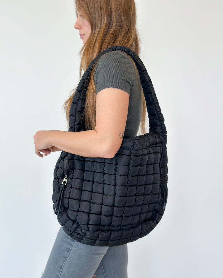 Oversized Quilted Bag