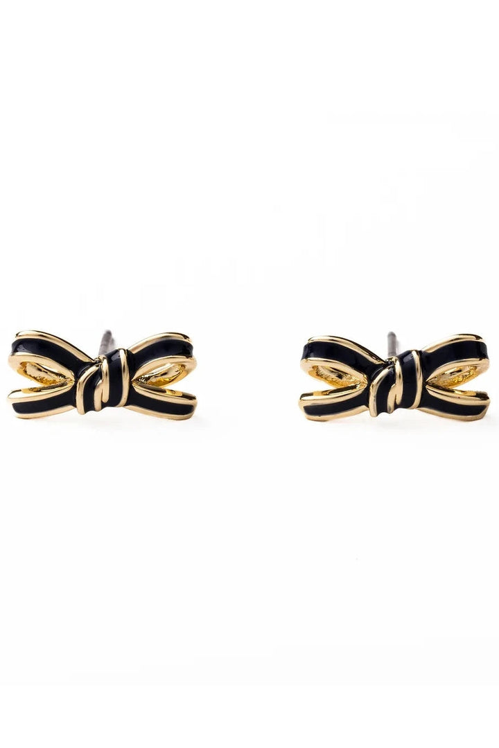 Luxe Bow Stud Earrings