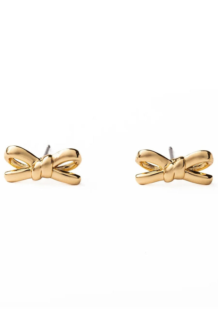 Luxe Bow Stud Earrings