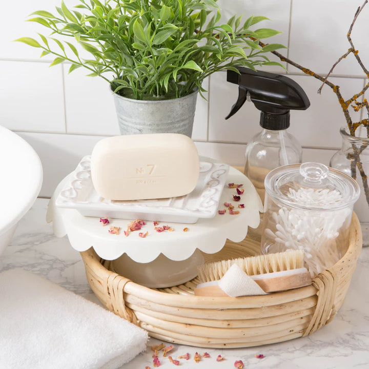 Via Mercato Peach Fig Blossom & Rose Bar Soap