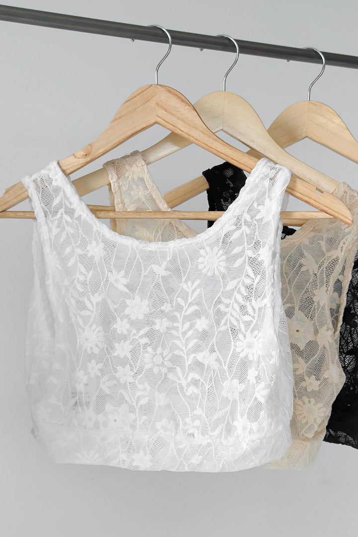 Lace Halftee Tank