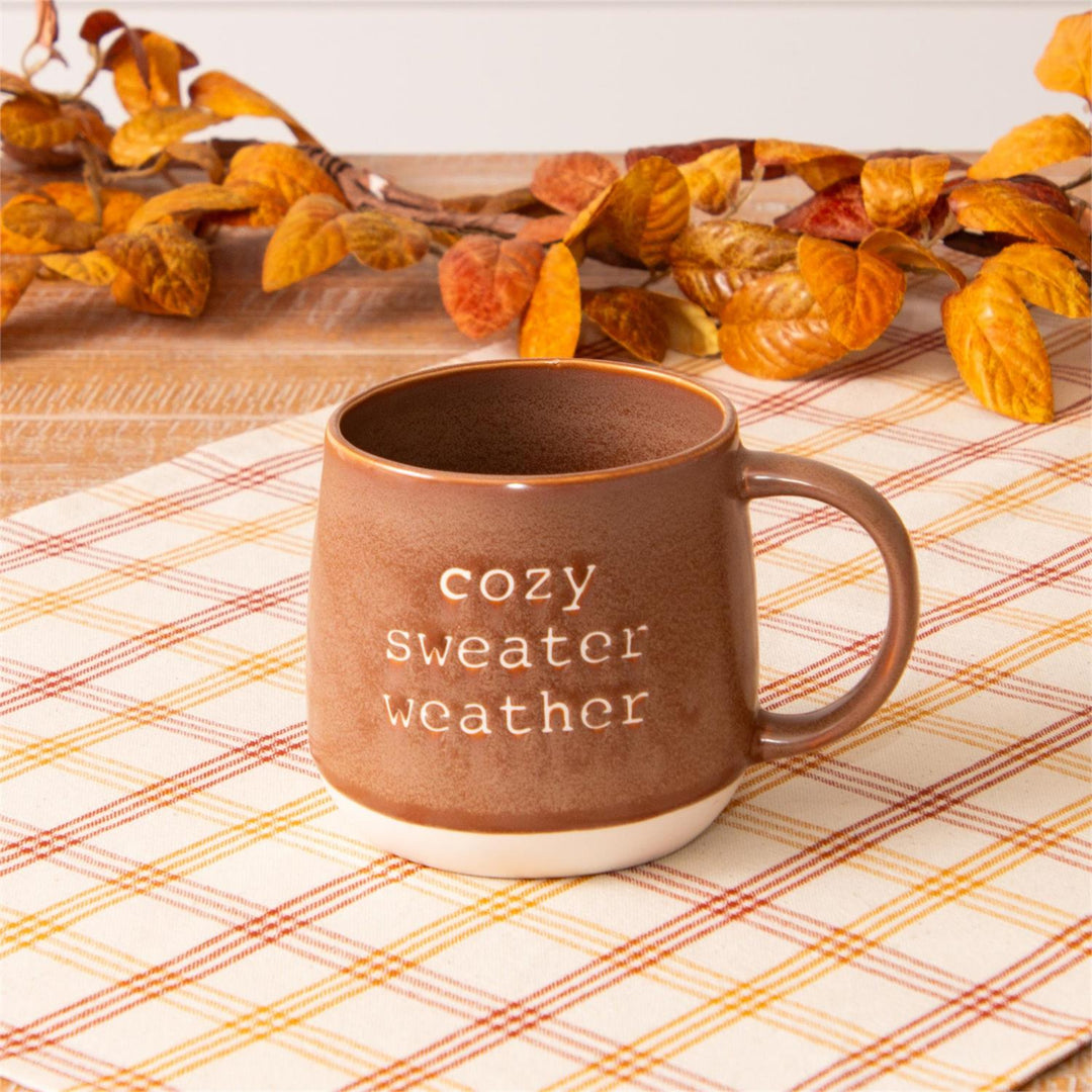 Cozy Sweater Weather Stoneware Mug