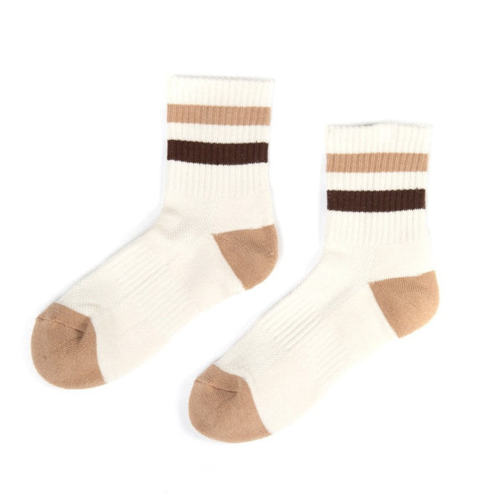 Color Block Crew Socks