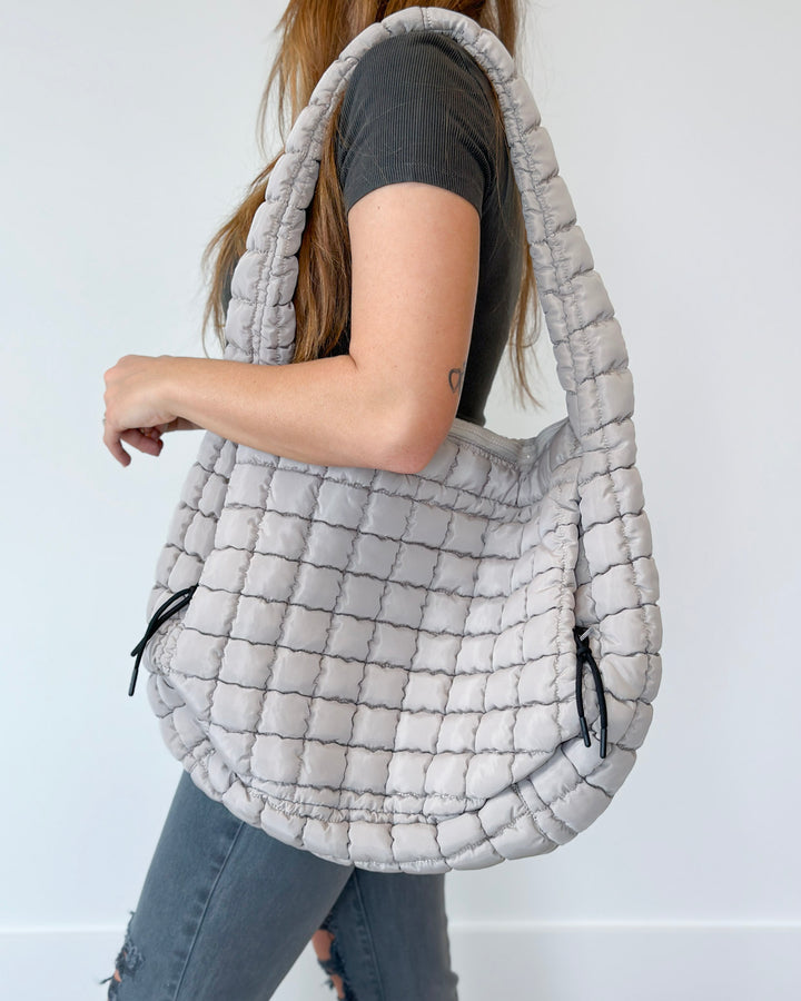 Oversized Quilted Bag