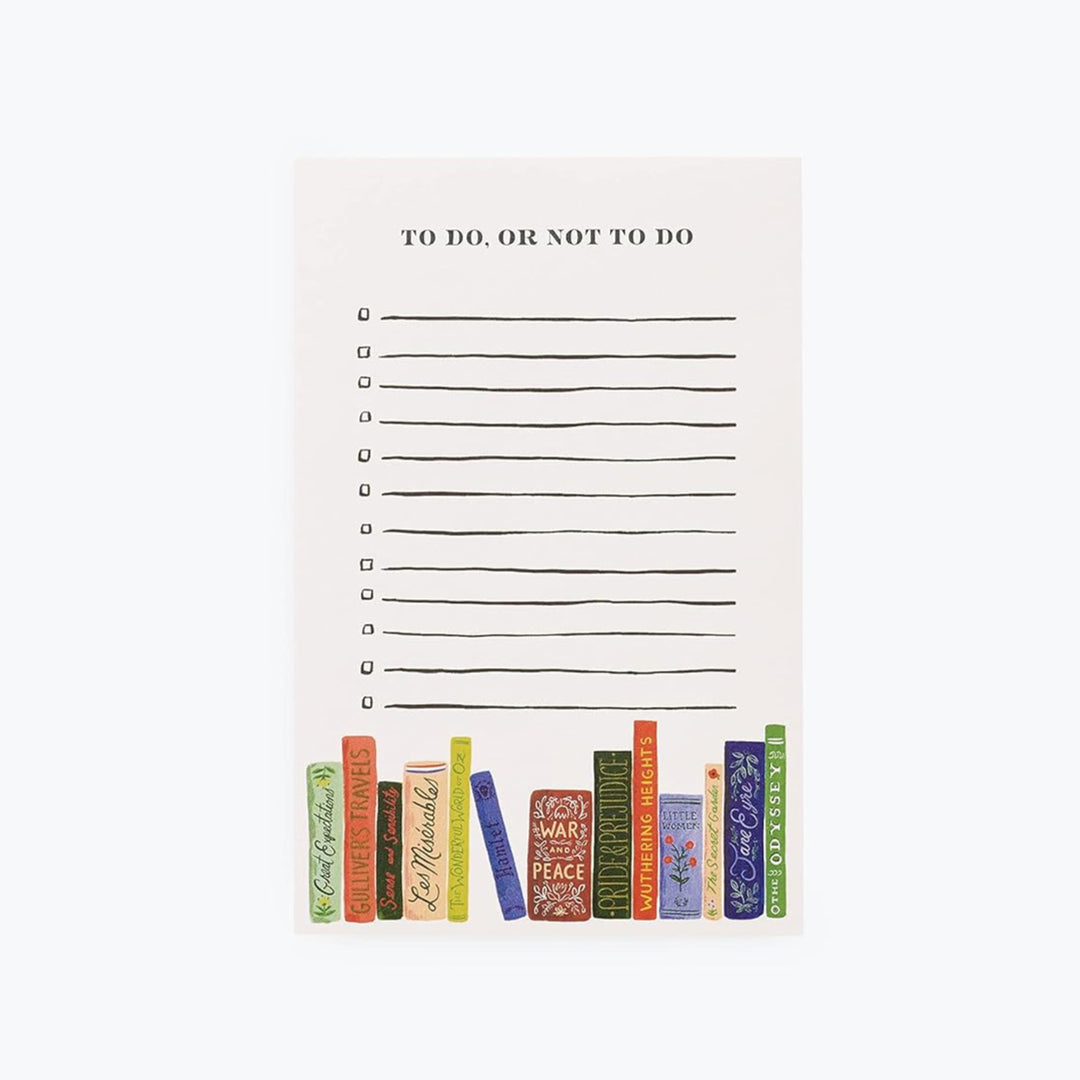 Rifle Paper To Do, Or Not To Do Notepad