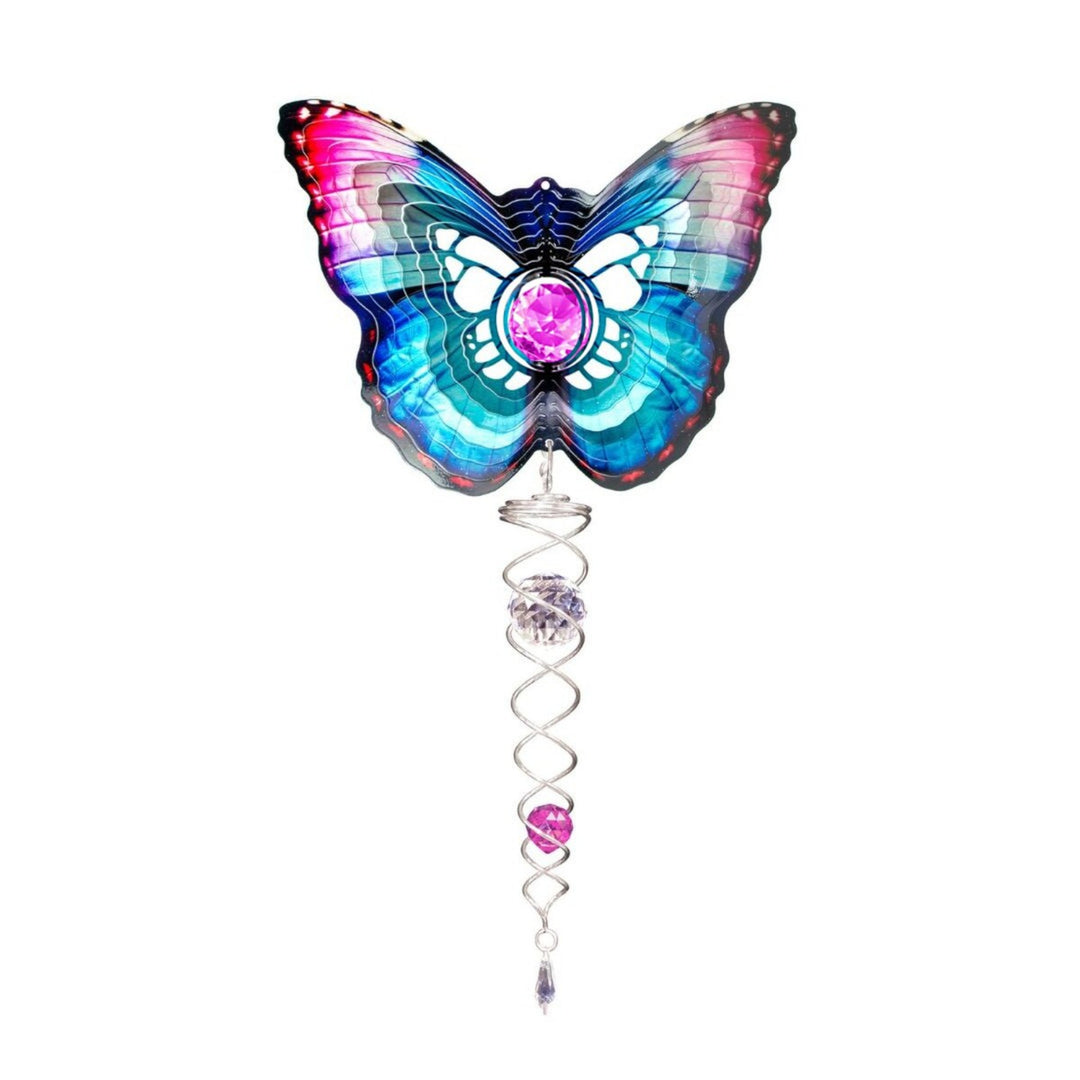 Crystal Butterfly Mini Spinner Set