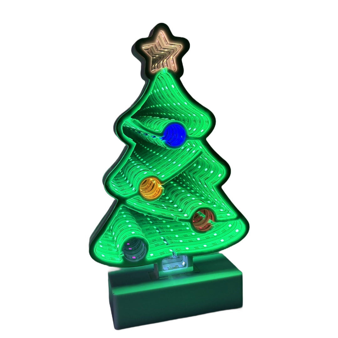Christmas Tree Mini Infinity Mirror
