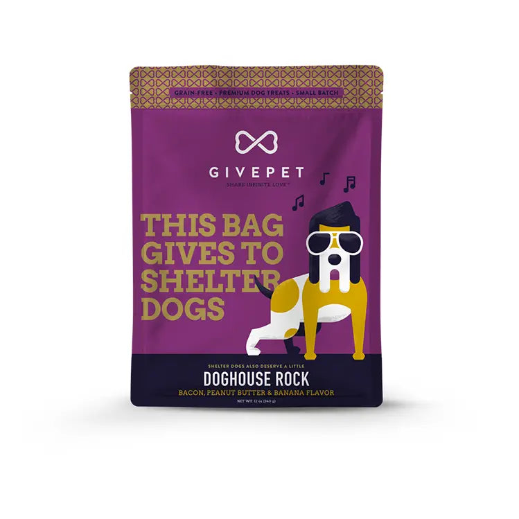 GivePet Doghouse Rock Doggy Treats