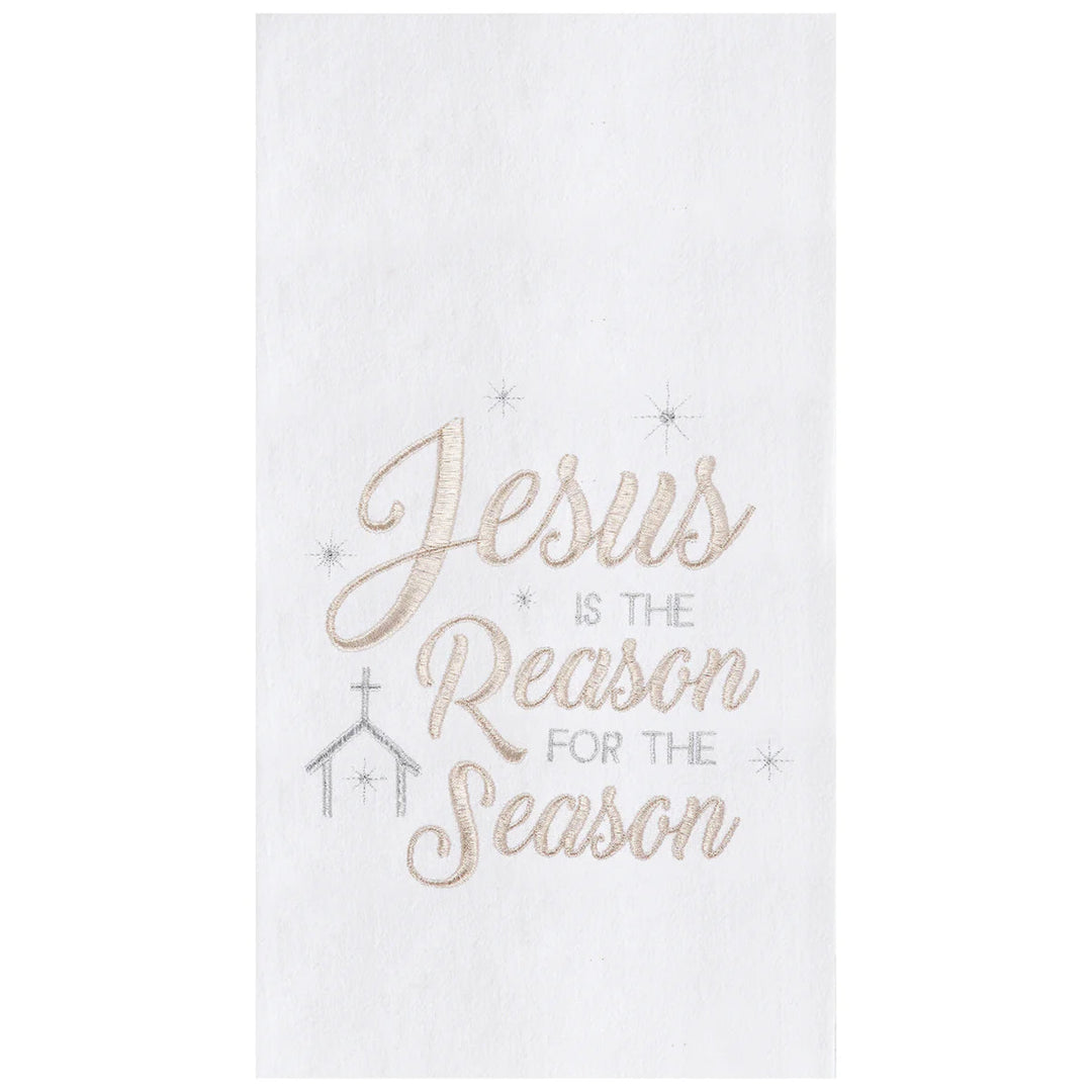 Jesus Is Reason For The Season Dishtowel
