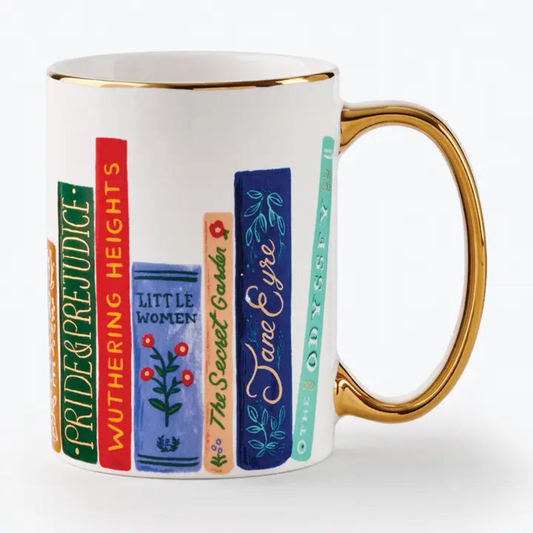 Rifle Paper Book Club Porcelain Mug