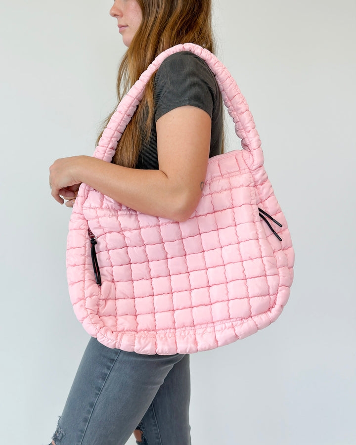 Oversized Quilted Bag