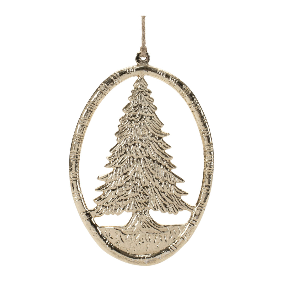 Silver Tree Ornament