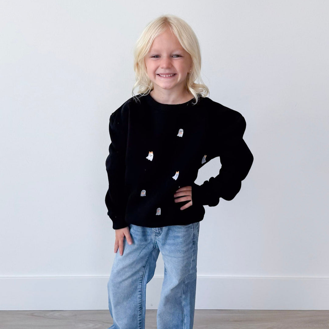 Youth Mini Ghost Sweatshirt