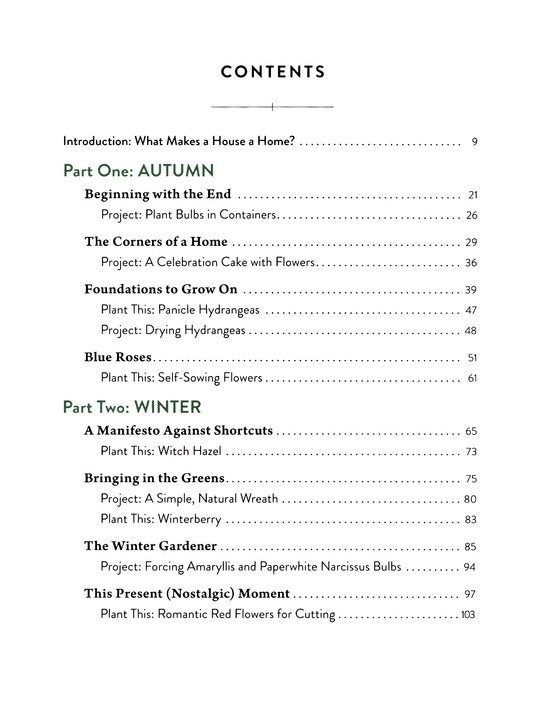 A Home in Bloom Book