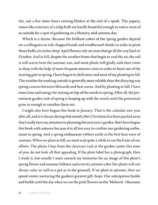 A Home in Bloom Book