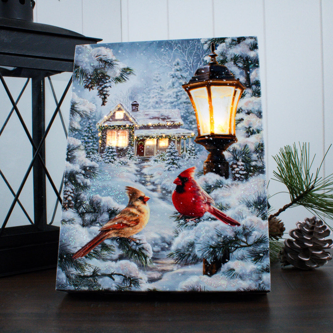 All is Calm Lighted Canvas