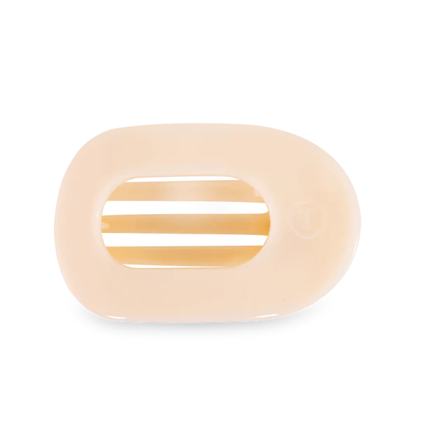 Teleties Large Flat Round Clip