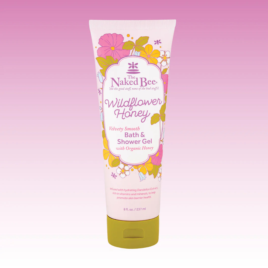 Naked Bee Wildflower Honey Bath & Shower Gel