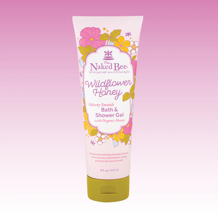 Naked Bee Wildflower Honey Bath & Shower Gel