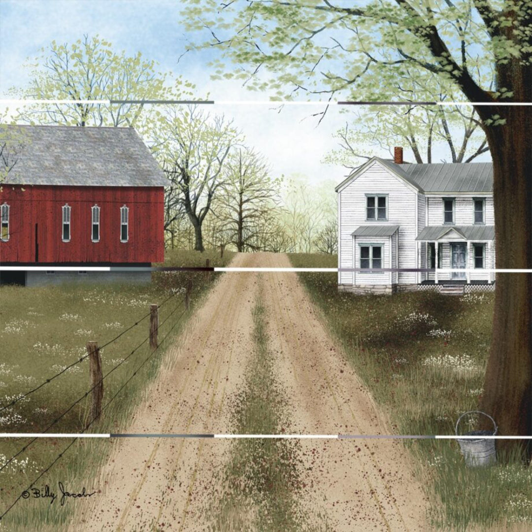 Warm Spring Day II Wooden Print
